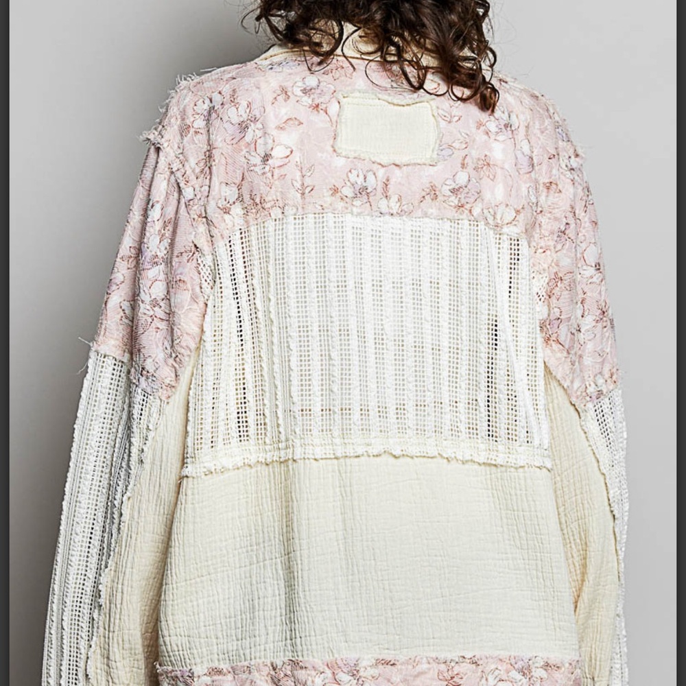 💕SALE! POL Floral Embroidered Women's Jacket - Picture 4 of 6